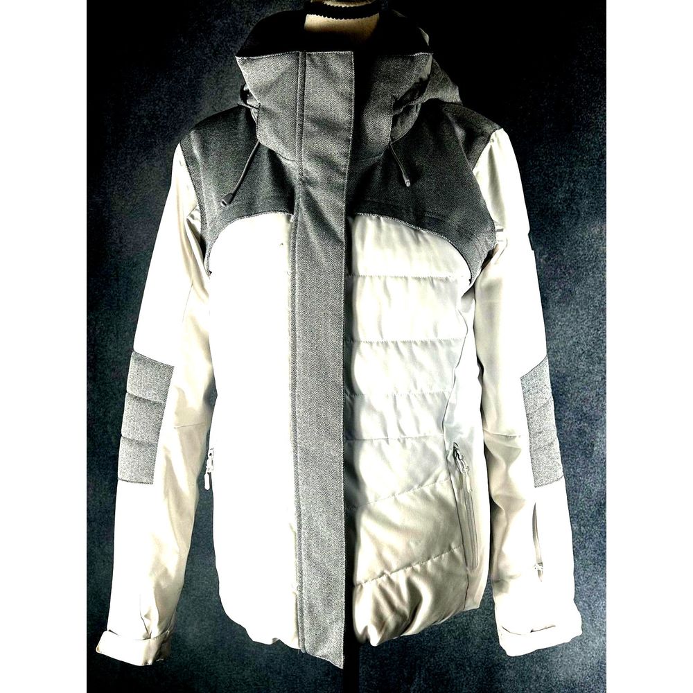 Roxy Dryflight Ski/Snow/Jacket White/Houndstooth … - image 1